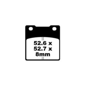 Pastillas Freno Ebc Hh Sinterizadas Fa161Hh