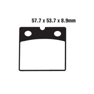 Pastillas Freno Ebc Campo Mx-S Sinterizadas Fa16