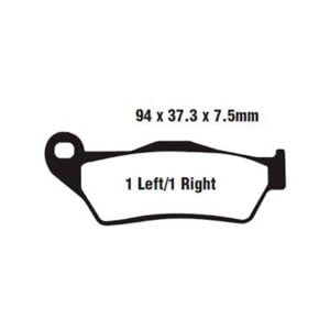 Pastillas Freno Ebc Campo Sinterizadas Fa181R