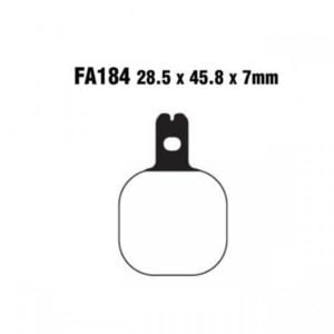 Pastillas Freno Ebc Organicas Fa184