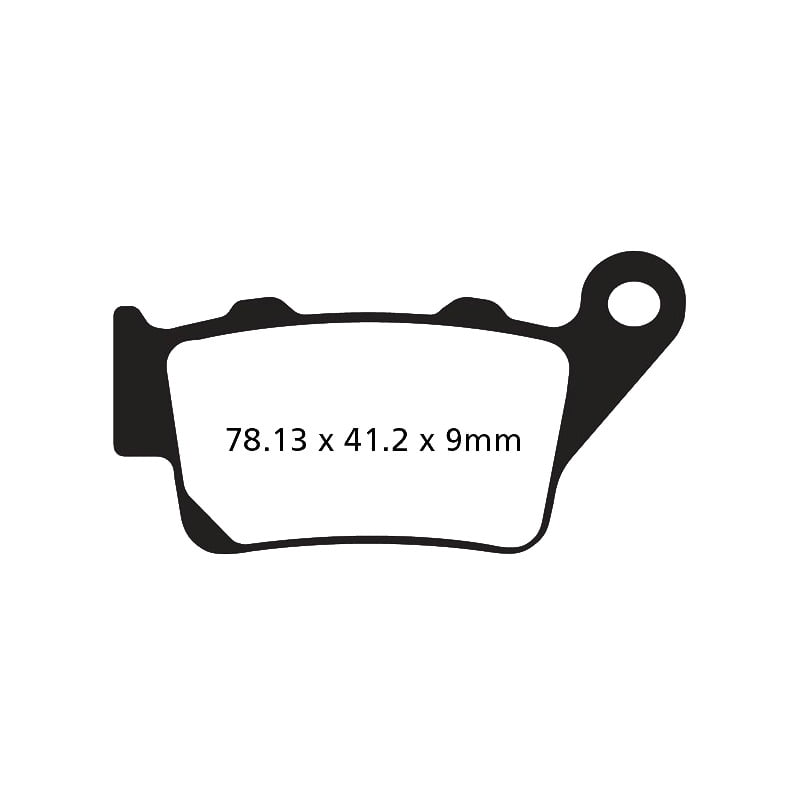 Pastillas Freno Ebc Campo Mx-S Sinterizadas Fa20