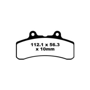 Pastillas Freno Ebc Semi-Sinterizadas Fa210V