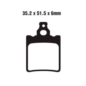 Pastillas Freno Ebc Campo Tt Fa337Tt