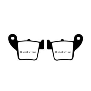 Pastillas Freno Ebc Campo Sinterizadas Fa346R