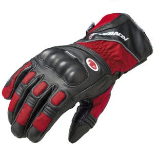 Guantes Garibaldi Motion Invierno Negro-Rojo