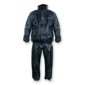 Conjunto Garibaldi Impermeable Traje De Agua Negro