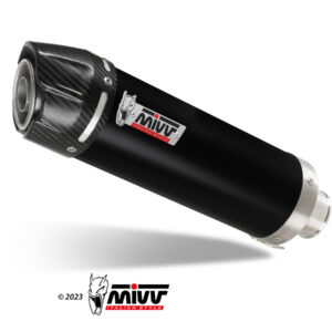 Escape Mivv Slip-On GP black con tapa carbono Suzuki GSX-R 1000 2005-06