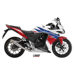 Escape Mivv Ghibli Steel Honda Cbr 500 R 13-15