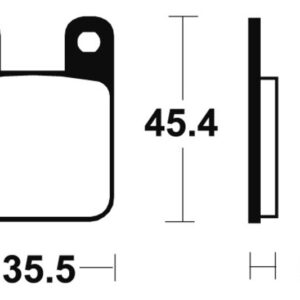 Pastillas de freno Tecnium MF59 Sinterizadas deportivas MF059