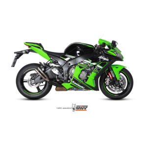 Escape Mivv Double Gun Full Titanio Kawasaki Zx-10 R 16-