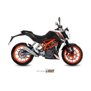 Escape Mivv Ghibli Steel Ktm 390 Duke 13-16