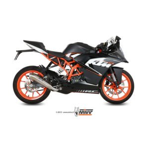 Escape Mivv Ghibli Steel Ktm Rc 125 14-16
