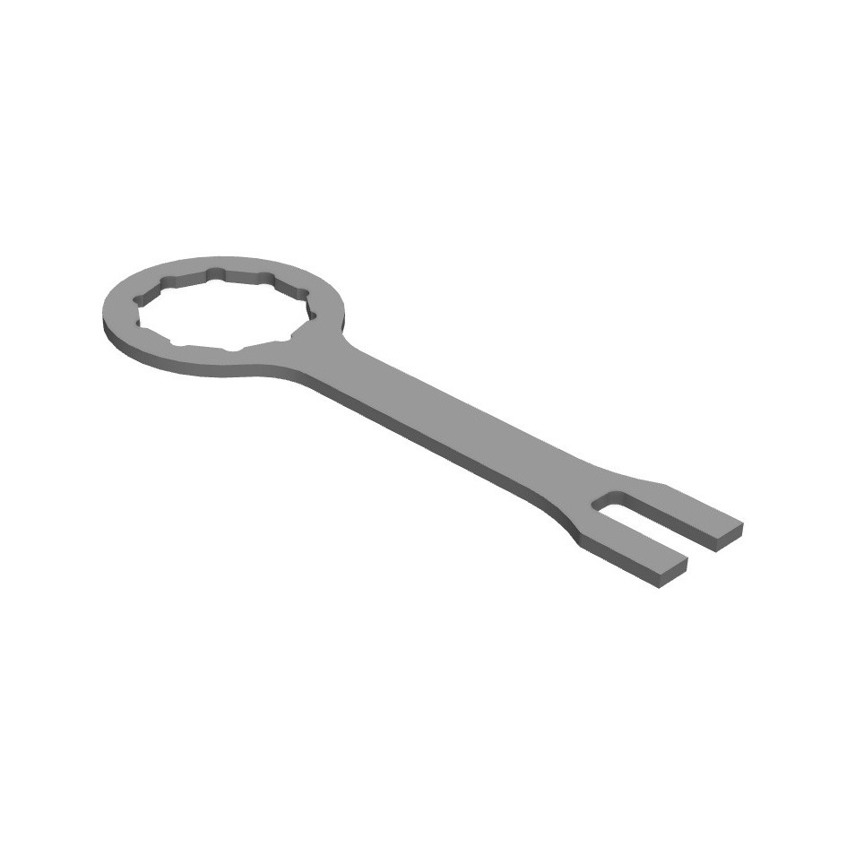 LLAVE PARA HORQUILLA CROSSPRO 50MM DECAGONAL NEGRO