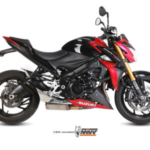 Escape Mivv Slip-On Double Gun black Suzuki GSX-S 1000 / 1000 F 2015-20
