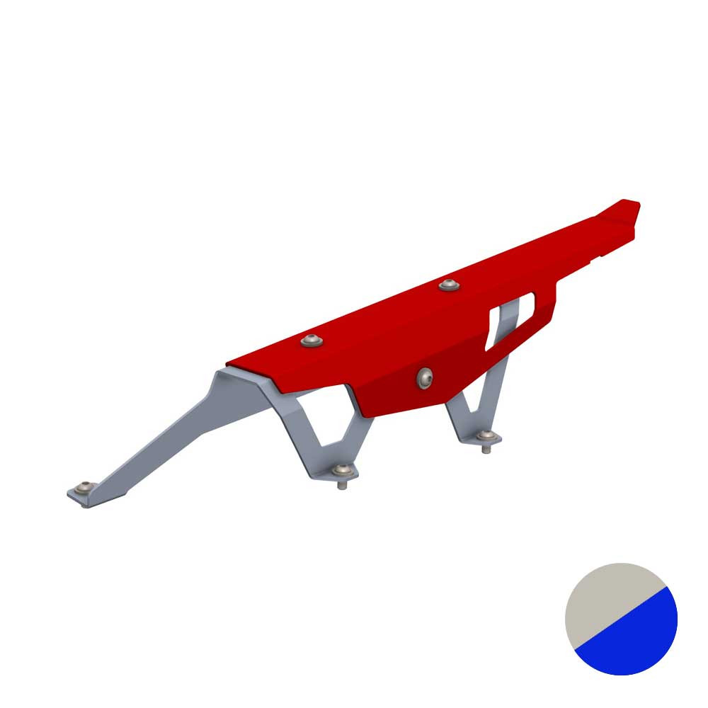 PROTECTOR CADENA CROSSPRO HONDA CRF1000 AFRICA TWIN TODOS LOS MODELOS 16-19 PLATA / AZUL