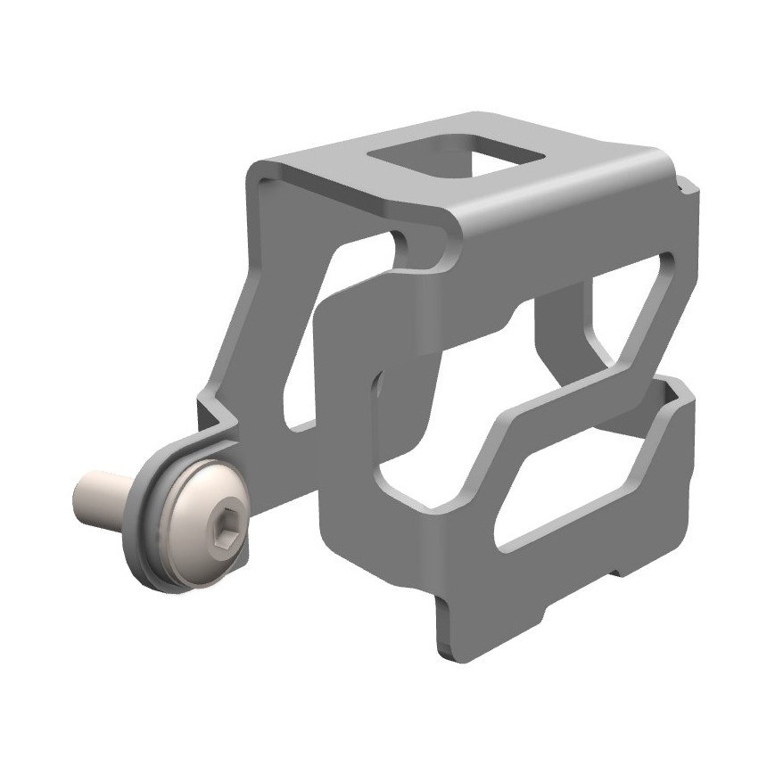 PROTECTOR DEPOSITO LIQUIDO FRENO CROSSPRO HONDA CRF1000 AFRICA TWIN TODOS LOS MODELOS 18-20 PLATA