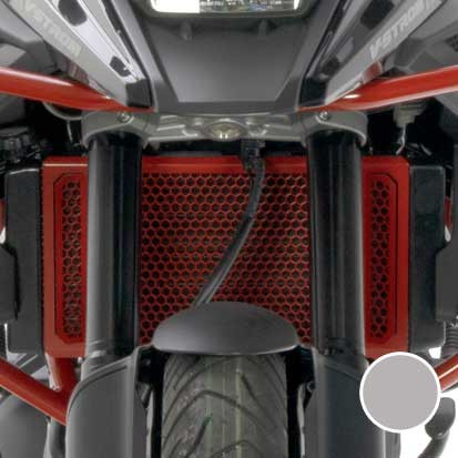 PROTECTOR RADIADOR CROSSPRO SUZUKI DL1050 V-STROM 20-24 PLATA