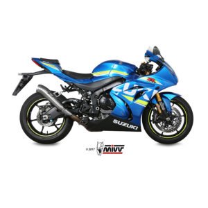 Escape Mivv Ghibli Steel Suzuki Gsx-R 1000 17-