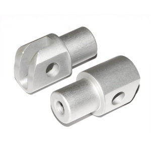 Juego Soportes Estribera V-Parts Delantera-Trasera Aprilia Rs50 99-