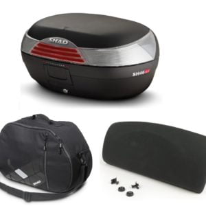 Maleta Superior Shad Sh46+Respaldo+Bolsa
