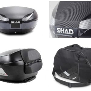 Maleta Superior Shad Sh48+Tapa+Respaldo+Bolsa